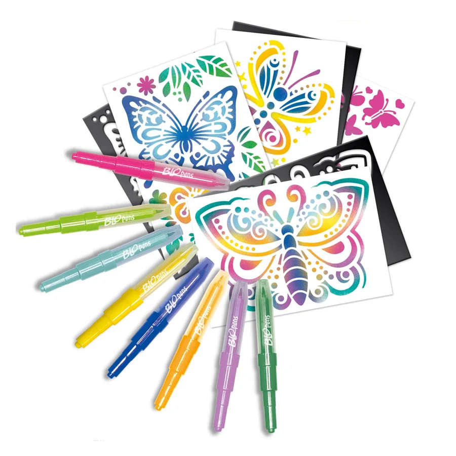 Blopens Airbrush Aktivitätset, Schmetterling