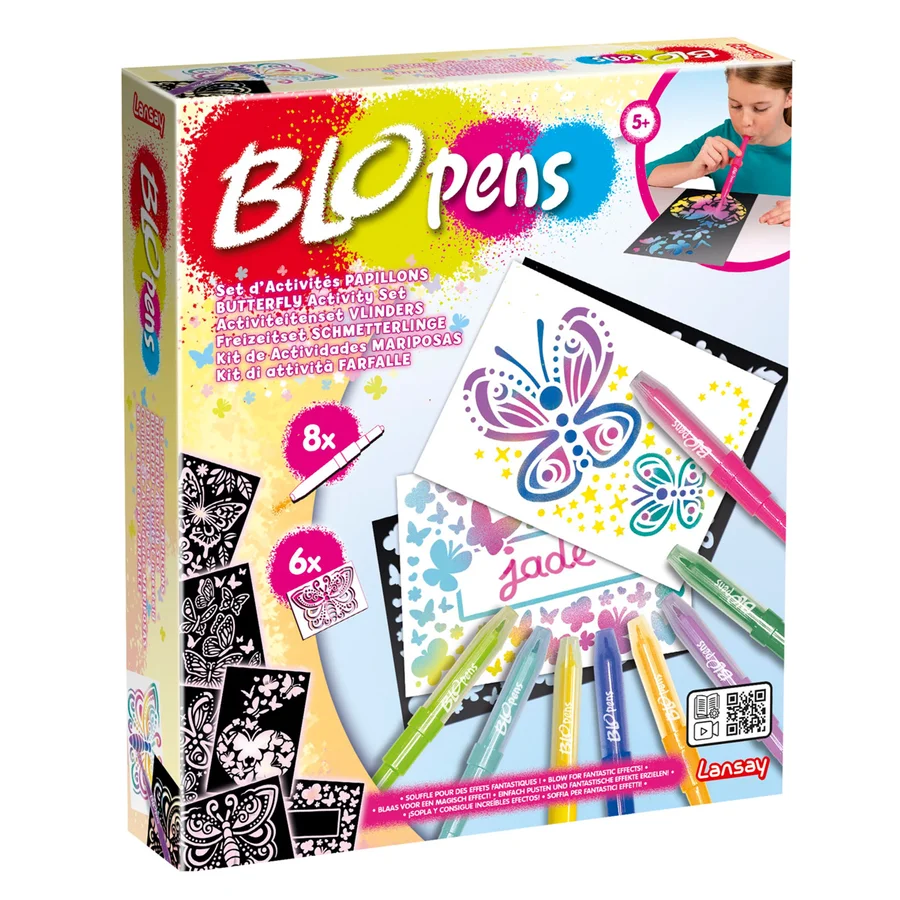Blopens Airbrush Aktivitätset, Schmetterling
