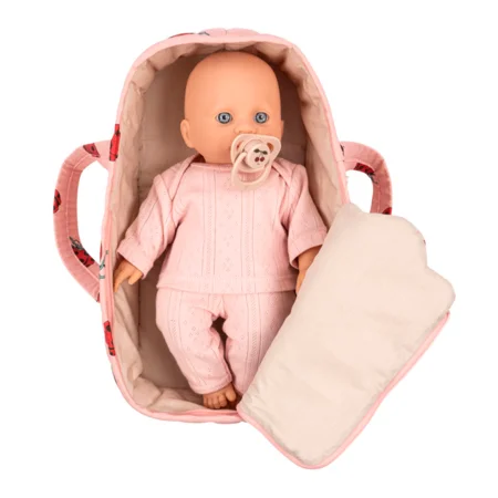 Konges Sløjd Puppe Bonnie mit Tragetasche, Ladybug