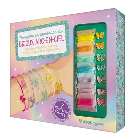 Auzou DIY-Armband, Regenbogen