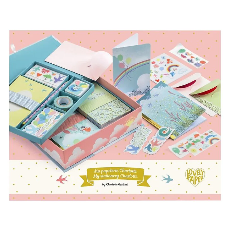 Djeco lovely paper æske, Charlotte