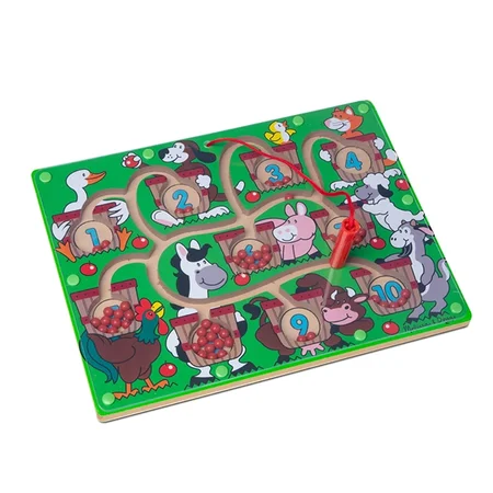 Melissa & Doug Magnetisches Zahlenlabyrinth