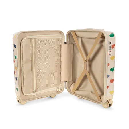 Konges Sløjd Kinderkoffer, bon coeur colore