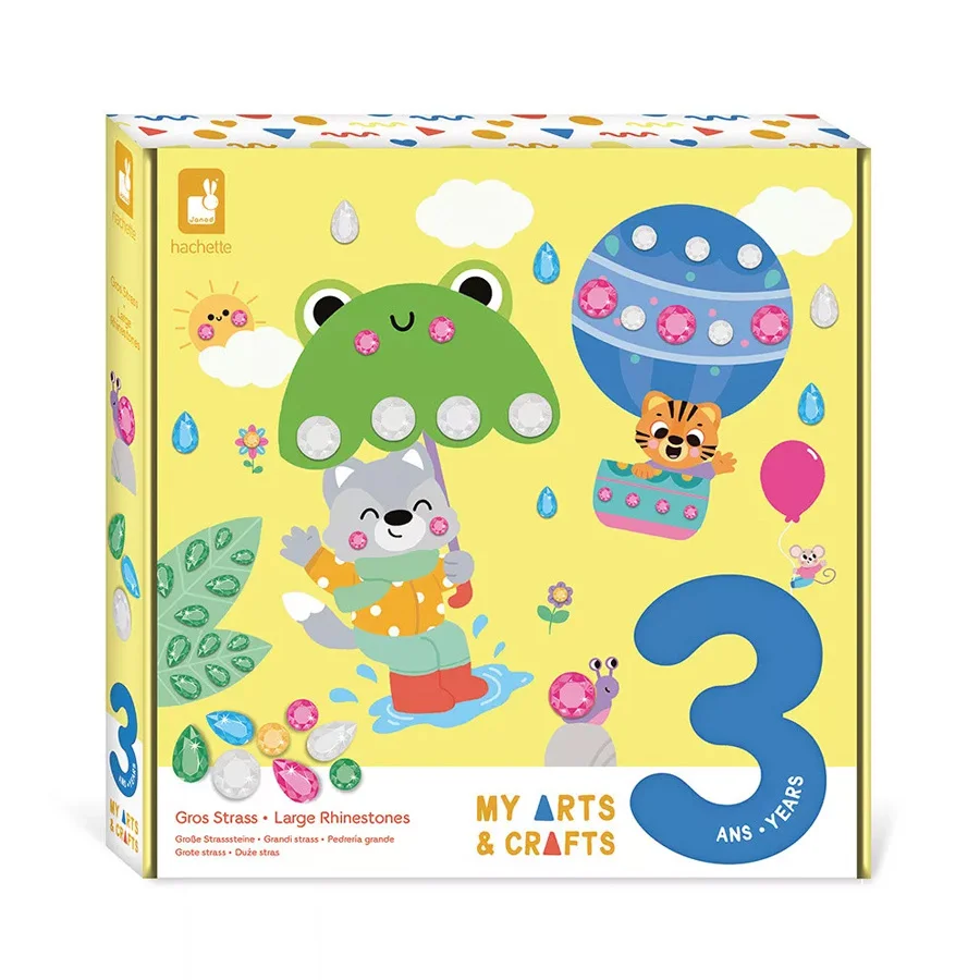 Janod, My arts & crafts - große Strasssteine  