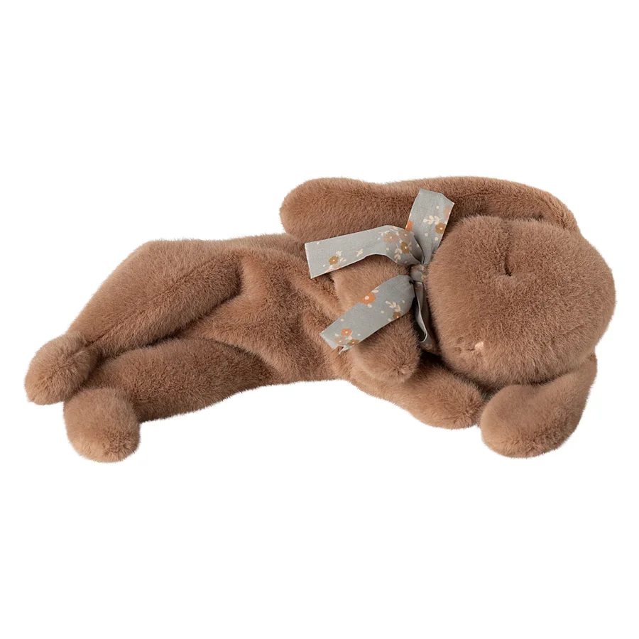 Maileg sovende plyskanin, varm brun