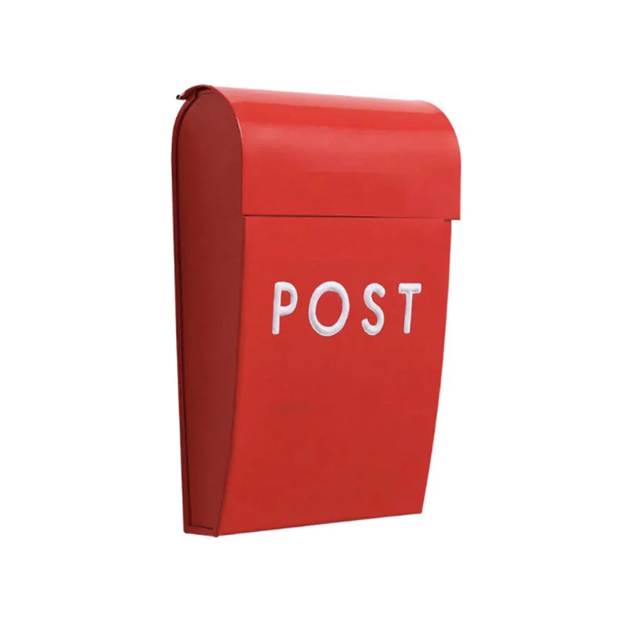 Bruka Design postkasse, mini - rød