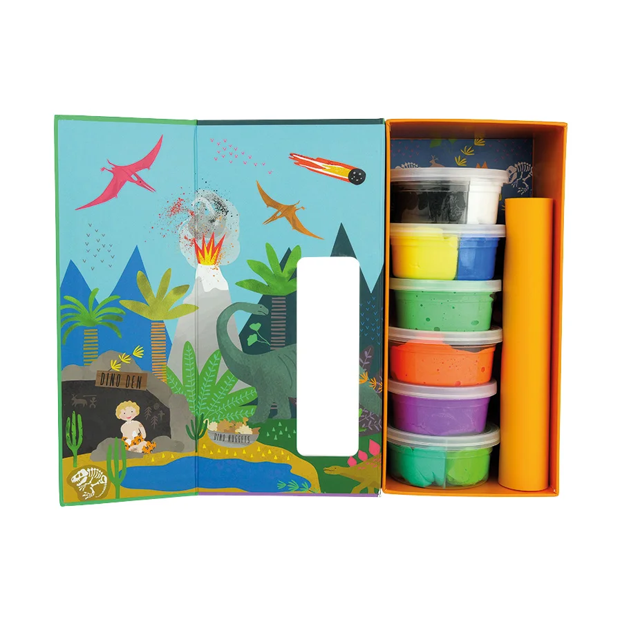 Floss & Rock selvhærdende ler, dino