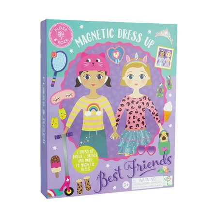 Floss & Rock magnetische Anziehpuppen, beste Freunde