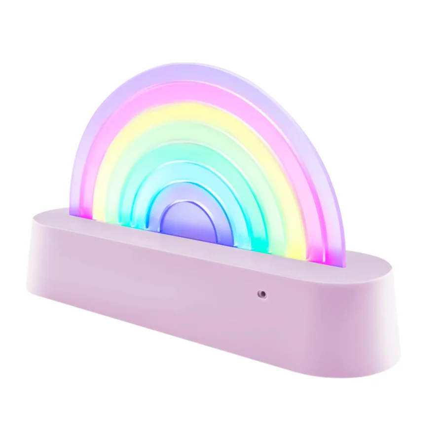 Tanzende Regenbogenlampe, lila, Lalarma 