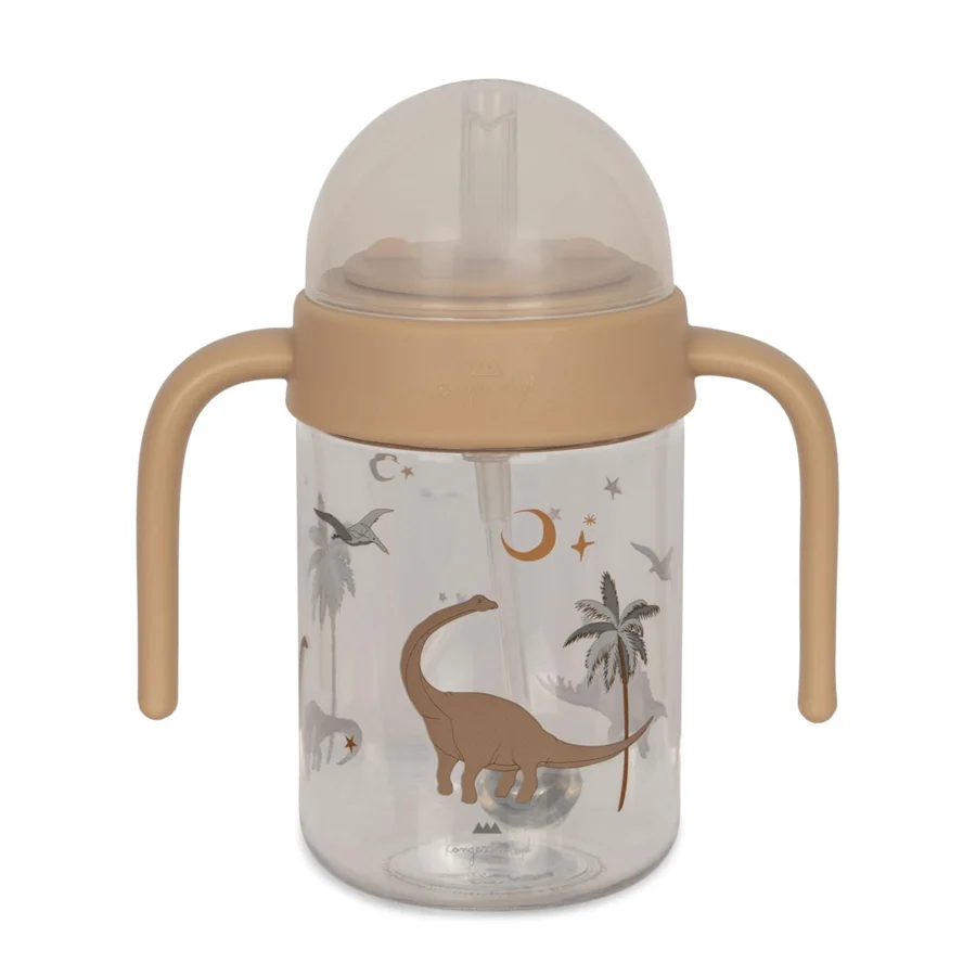 Konges Sløjd Trinkflasche mit Griff, dino