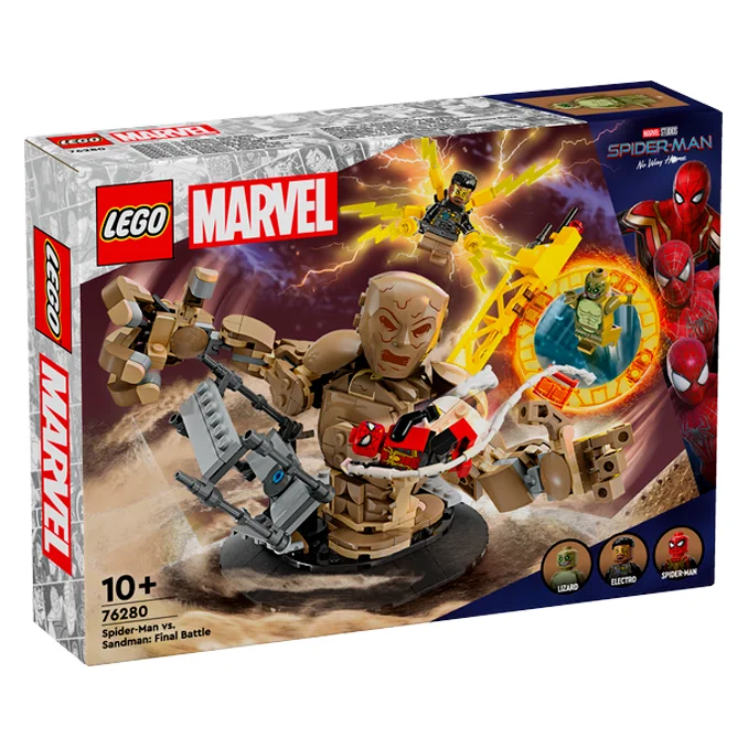 LEGO® Marvel, Spider-Man mit Sandman: Der ewige Kampf