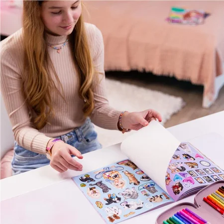 TOPModel Stickerworld, Kitty and Doggy