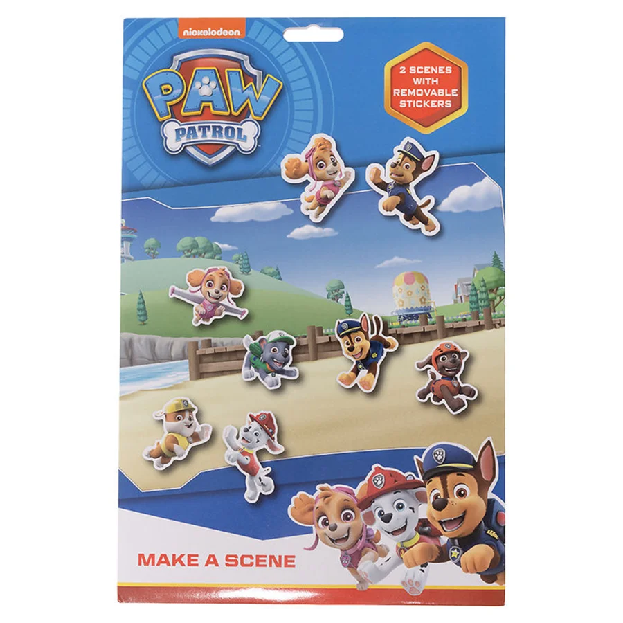 Stickerset "Make a scene", Paw Patrol 