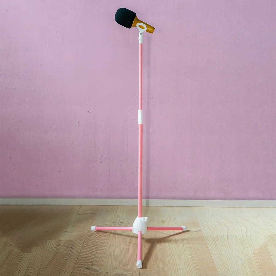 Lalarma Mikrofonhalter, Pink