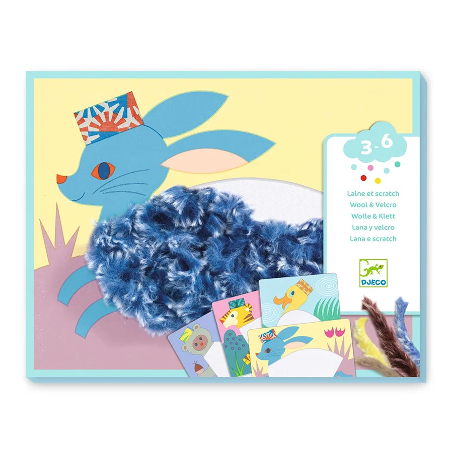 Djeco Kreativ Garn, Hatte