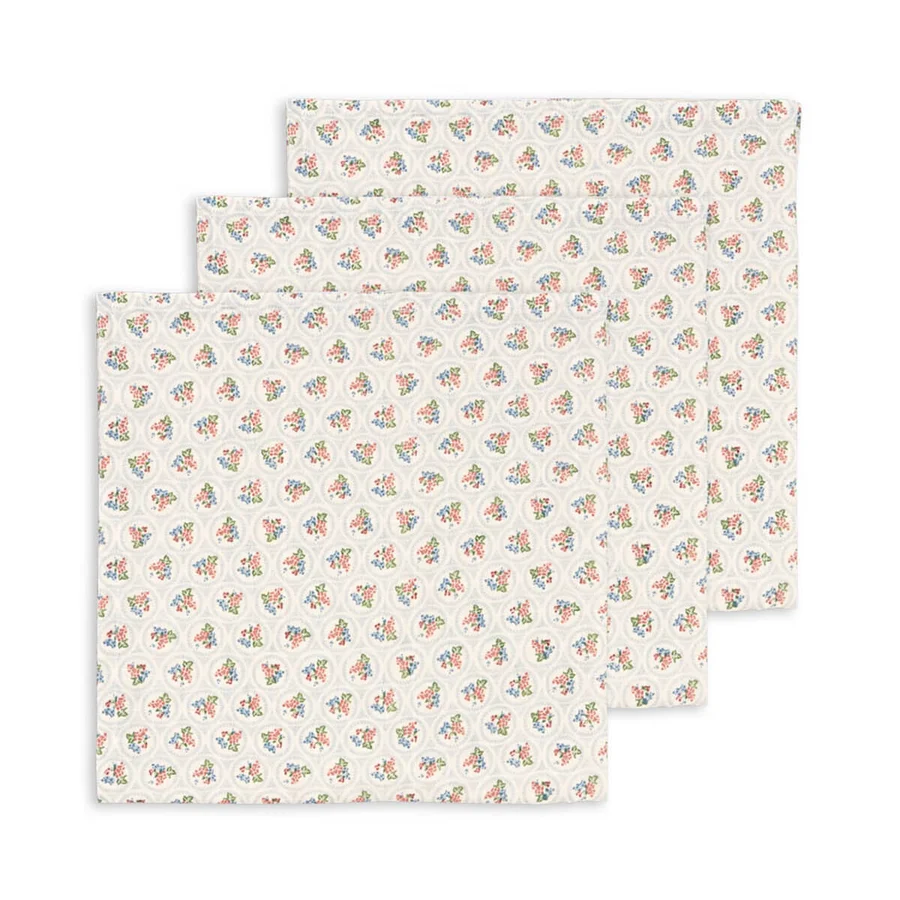 Konges Sløjd 3er-Pack Stoffwindeln, Verona Blues