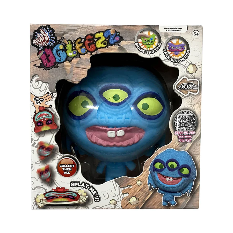 SPLATS HEAD Ugleezz Monsterkopf, Blau