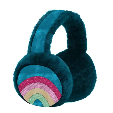 Mimi & Lula Ohrenschützer, Teal Rainbow