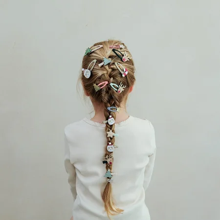 Mimi & Lula 8er-Pack Haarspangen - Mini Santa Christmas