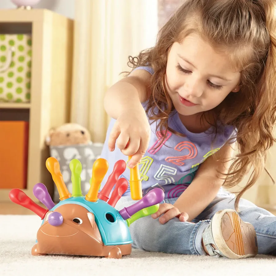 Styrk din finmotorik - Aktivitetssæt med pindsvin