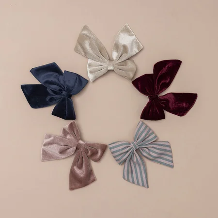 Mimi & Lula 2 Haarschleifen, Red Tartan Agnes Pony Pals