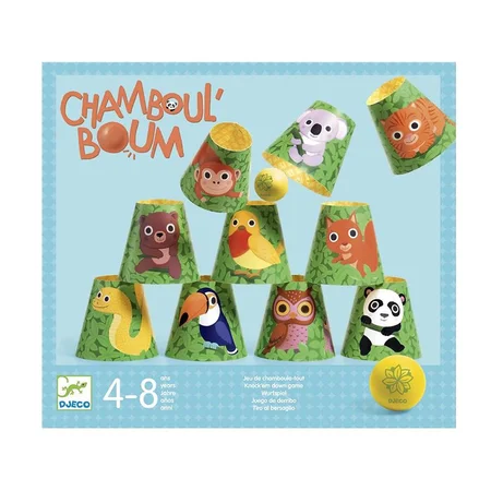 Djeco Wurfspiel, Dschungel - Chamboul'boum