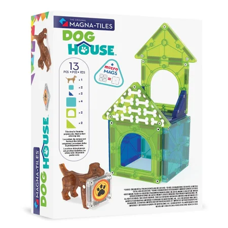 Magna-Tiles Hundehütte, 13 Teile