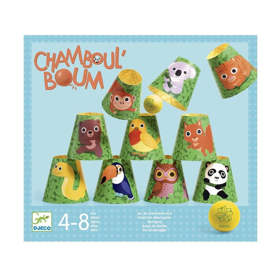 Djeco Wurfspiel, Dschungel - Chamboul'boum