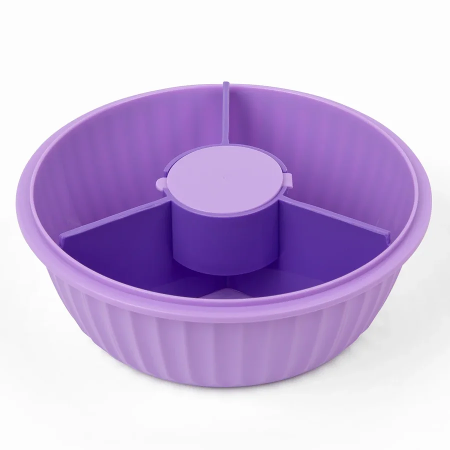 Poke Bowl Snackbox mit Trennwänden, maui purple, Yumbox 