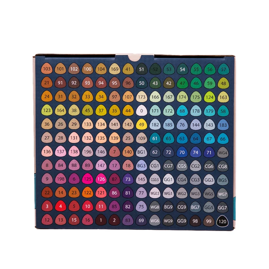 Børnenes Kartel x Kleines Karussell 168 Twin Markers auf Wasserbasis