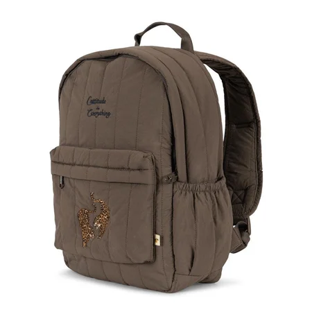 Konges Sløjd Juno Quilted Rygsæk Midi, Walnut