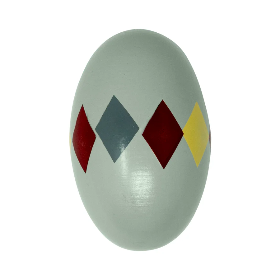 MaMaMeMo Rassel-Ei, grüner Harlekin