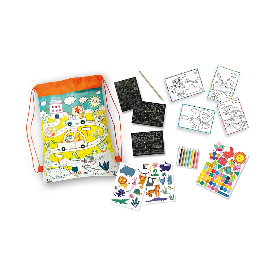 SES Creative, rejseaktiviteter i rygsæk