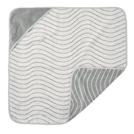 Leander Kapuzen-Handtuch, organic, Woodland cool grey