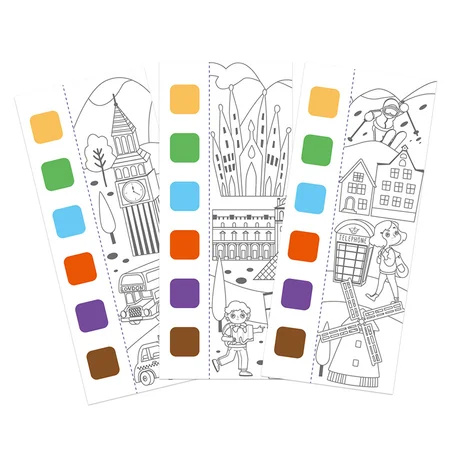 mierEdu magisches Malbuch, Weltenbummler