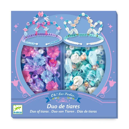 Djeco Perler, Diadem - Blå