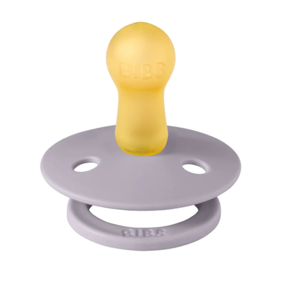 Studio Colour Jasmine Field Naturkautschuk-Schnuller, Größe 2, fossil grey, BIBS