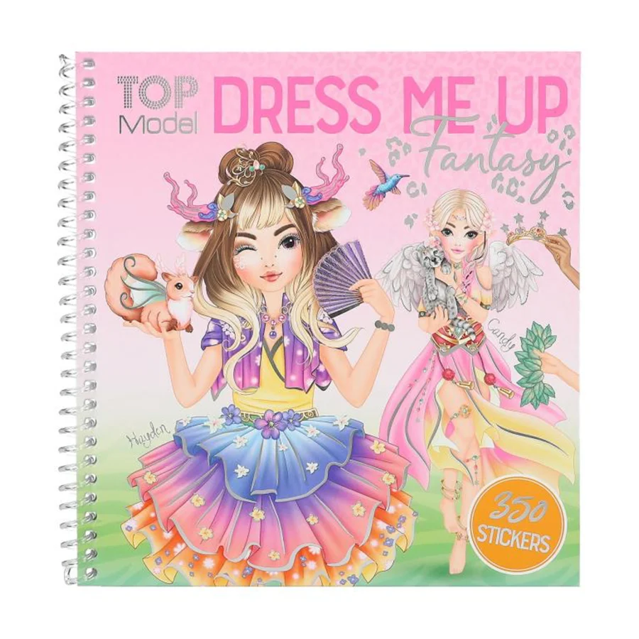 TOPModel Dress Me Up Sticker-Buch, Fantasy