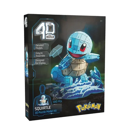Pokemon 4D Puzzle Squirtle, 30 CM