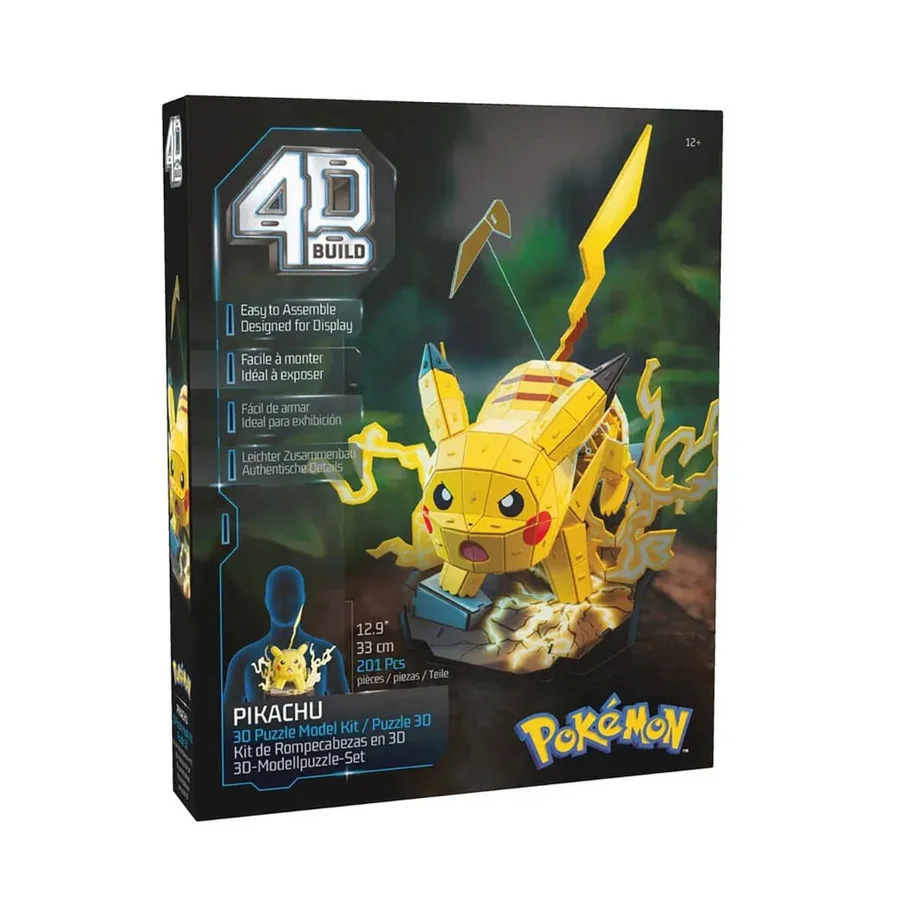 Pokemon 4D Puzzle Pikachu, 30 cm