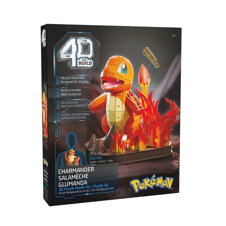 Pokemon 4D Puzzle Charmander, 30 cm