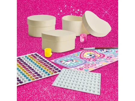 SES Creative Diamant Mosaik – DIY Schmuckkästchen mit Einhorn