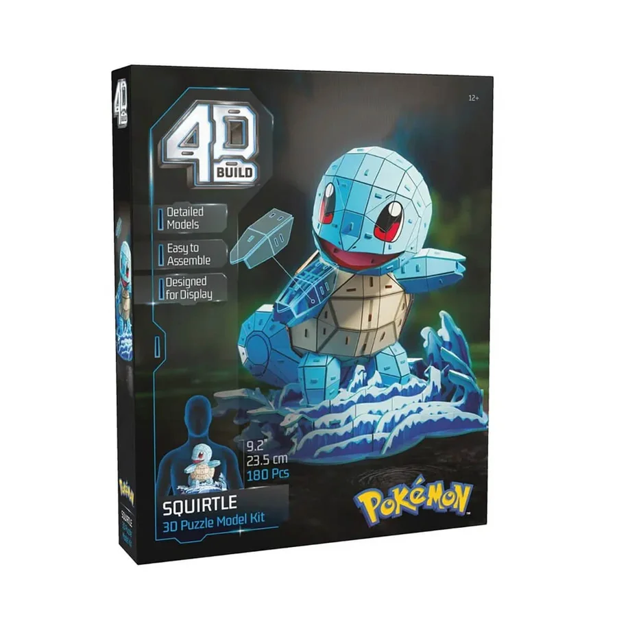 Pokemon 4D Puzzle Squirtle, 30 CM