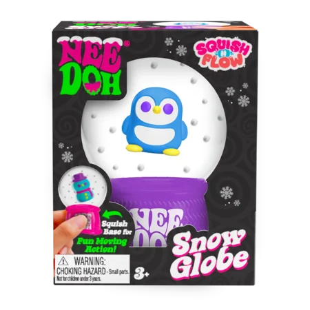 Needoh Squish N Flow Schneekugel, verschiedene Varianten