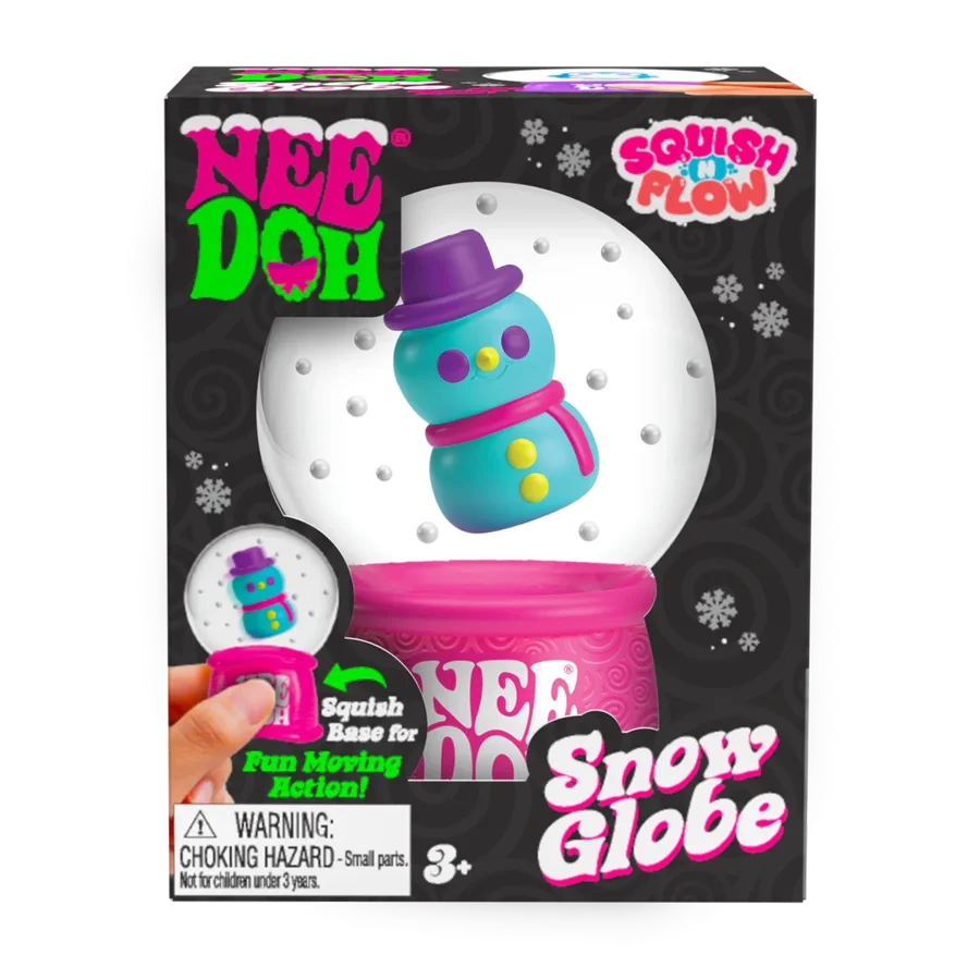 Needoh Squish N Flow Schneekugel, verschiedene Varianten