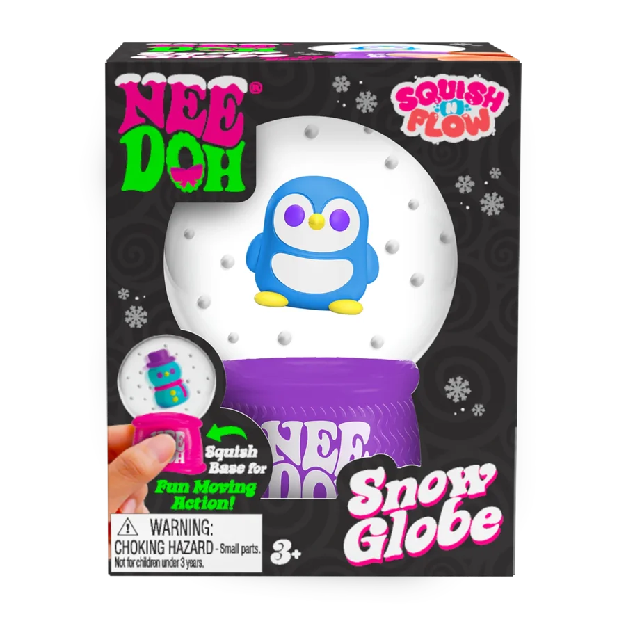 Needoh Squish N Flow Schneekugel, verschiedene Varianten