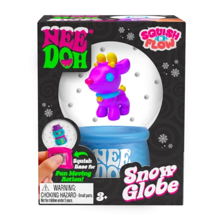 Needoh Squish N Flow Schneekugel, verschiedene Varianten