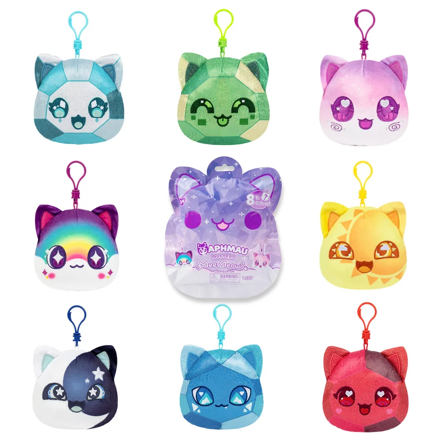 Catface Plush Clip-Ons, verschiedene Varianten, Aphmau 