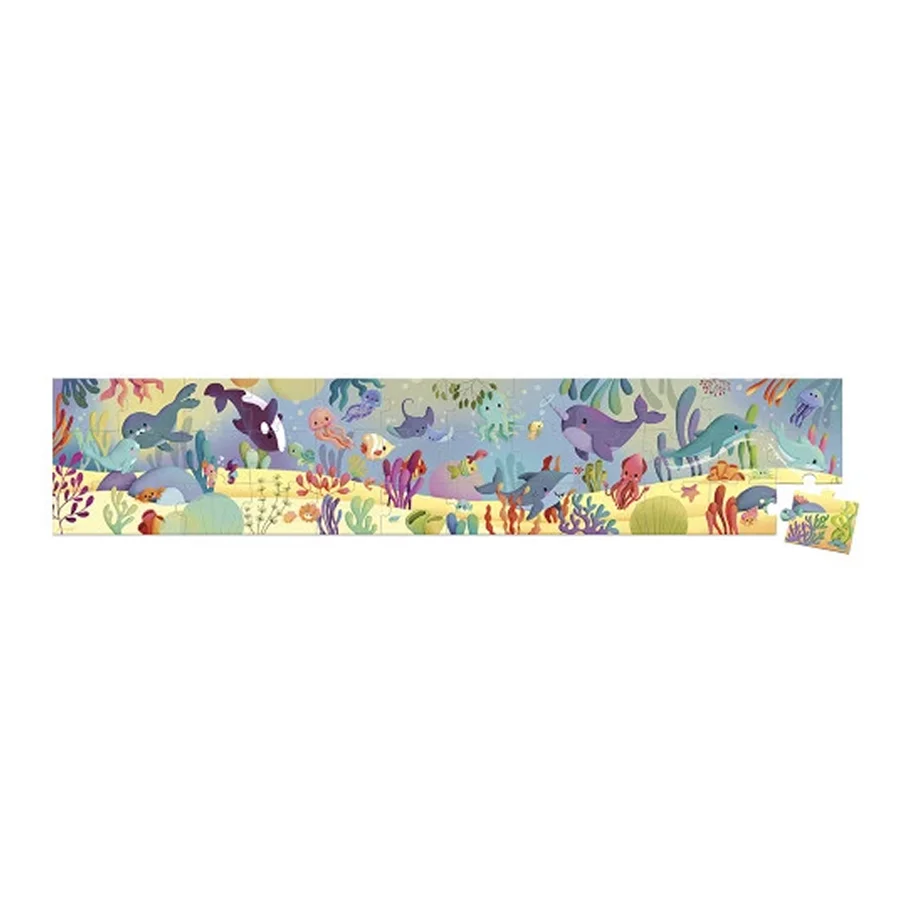 Janod Puzzle Meerestiere, 36 Teile