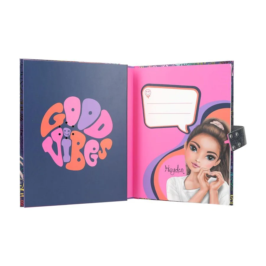 TOPModel Tagebuch mit Code und Musik, Night Light